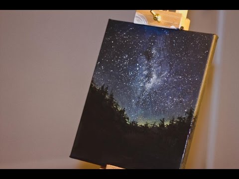 Night Sky - Speed Painting