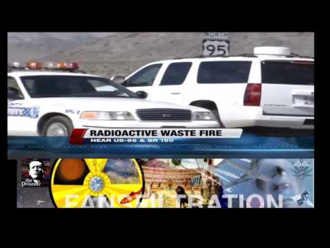 ☢ NEWS ALERT ☢ Nevada Radioactive Waste Facility Fire Close to Las Vegas - October 2015