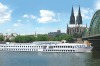 Cruising the Rhine in Cologne.