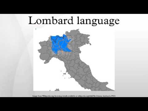 Lombard language