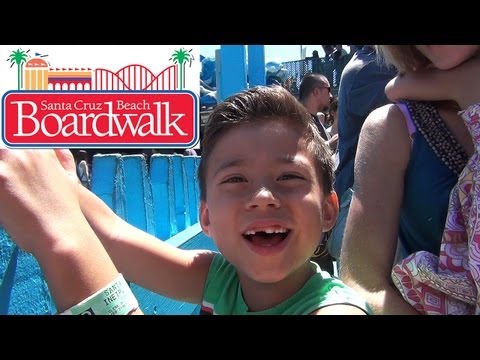 Santa Cruz BEACH BOARDWALK- An EvanTubeHD Family Field trip!