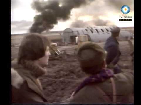 Archivo histórico: "60 minutos" - Primeros combates en las Islas Malvinas - 01-05-1982