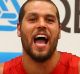 Tom Mitchell and Lance Franklin celebrate a Swans win.