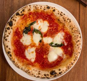 Go-to dish: the margherita pizza at SPQR Italian restaurant in Melbourne.