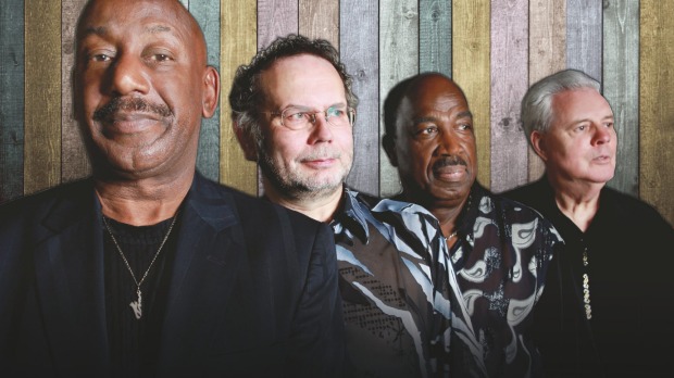 They win again: Hot Chocolate in 2014, from left, singer Kennie Simon, drummer Tony Conner, bassist Patrick Olive and ...