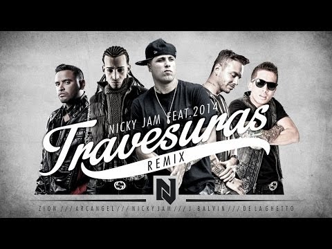 Travesuras Remix - Nicky Jam Ft De La Ghetto, J balvin, Zion y Arcangel | Video Lyric