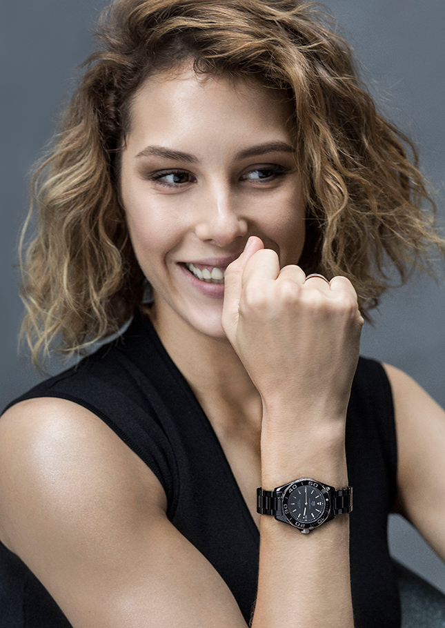 Ирина Горбачева в новинках TAG Heuer Aquaracer Lady