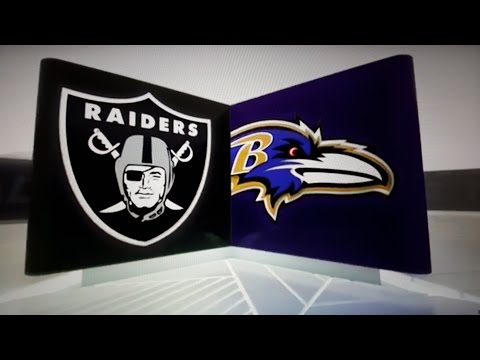 Oakland Raiders beat Baltimore Ravens 28 - 27