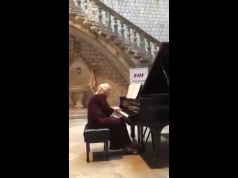 11.BIMF 2015:   Ursula Oppens in Dubrovnik performing Rzewski's "United People"