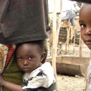 These Rwandan Hutu refugees seek safety in a camp in the Congo. Called genocidaires – or perpetrators of genocide – Hutus have been pursued relentlessly wherever they fled by Kagame’s forces.