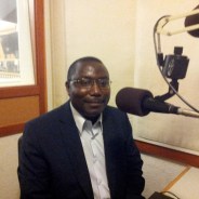 Father Thomas Nahimana at KPFA Radio in Berkeley