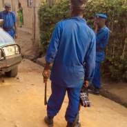 iBurundi tweets: “#Burundi police say armed men have police/army uniforms. Then sent this one 2 search 4 weapons; Real police or not?” – Photo: iBurundi