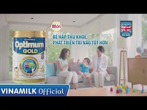 Quảng cáo Vinamilk - Sữa bột cao cấp Optimum Gold 4 (45s)