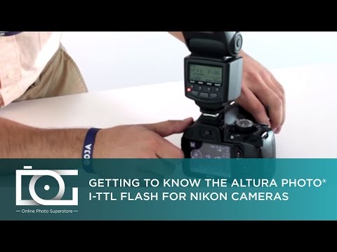 TUTORIAL | How To Use the Altura Photo I-TTL Flash for NIKON Cameras (AP-N1001)