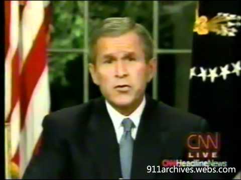 George W. Bush The Night of 9-11-01