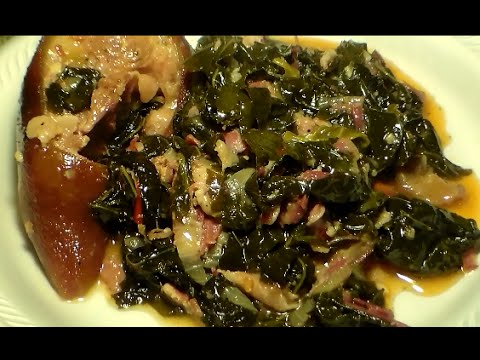 World's Best Southern-Style Collard Greens With Smoked Ham Hocks Recipe