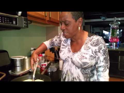 Auntie Fee's Greens and Cornbread