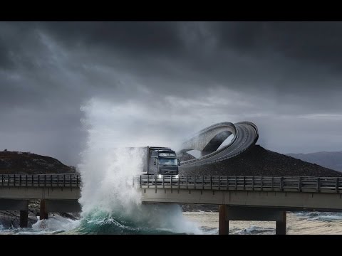 Dangerous and Beautiful Road- Atlantic Ocean Road, Norway