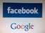 Facebook and Google logos