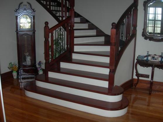 Stair Designs by Cedar Windows, Baltic Windows, Villa Stairs & Benchcraft Kitchens