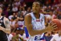 Long road: Terrance Ferguson drives to the basket against Melbourne United.