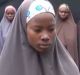 Some of the girls kidnapped from Chibok in the 2014 video.