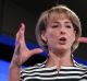 Feeling the crossbench squeeze: Minister for Employment Michaelia cash. Photo: Alex Ellinghausen