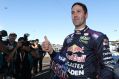 Whincup celebrates after taking pole position.