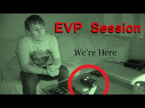 Amazing EVP Session - Real Paranormal Activity Part 22