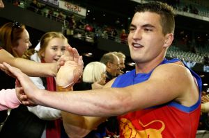 Lions captain Tom Rockliff and the Lions appear to have calmed their relationship.