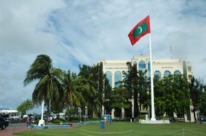 Independence Square in Male, Maldives