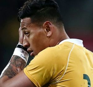 Gifted: Israel Folau needs to lift.