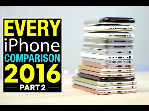 Every iPhone Speed Test Comparison 2016 PART 2!