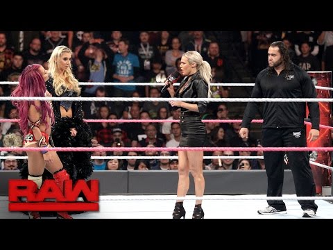 Rusev rudely confronts Sasha Banks: Raw, Oct. 10, 2016