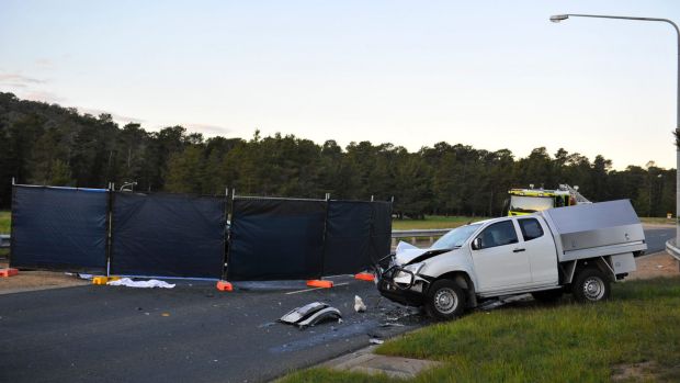 A woman has died in a two vehicle crash on Isabella drive, Chisholm.