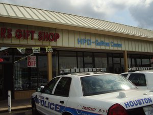 Houston Police Department Gulfton Storefront. After the 1980s economic decline and changes in the local demographics, crime increased in Gulfton. By 1988, many Houstonians referred to the neighborhood as the Gulfton Ghetto.