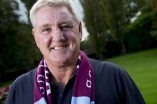 Steve Bruce the new manager of Aston Villa poses for a picture at the club's training ground at Bodymoor Heath