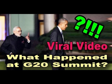 What happened at G20 Summit when PM Modi Meets Obama? Modi's speech, Hits Pakistan 5th Sep