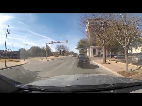 Driving Through Downtown Abilene,TX