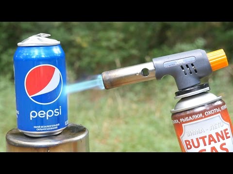 PEPSI VS GAS TORCH