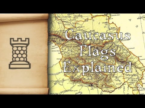 Caucasus Flags Explained