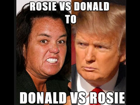 Montage of Insults By Donald Trump to Rosie O'Donnell