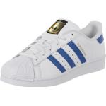 adidas Superstar Foundation J W Lo Sneaker Schuhe weiß blau weiß blau