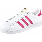 adidas Originals Superstar J Sneaker, Weiß-Pink