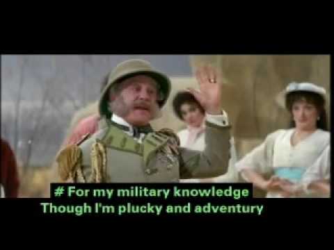 Hold monsters Major-General The Pirates of Penzance (Subtitles)