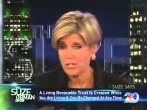 Suze Orman on Living Trusts