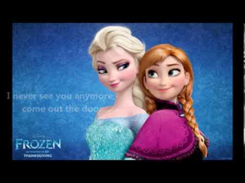 Do You Want To Build A Snowman Frozen Lyrics