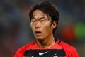 Impressive derby debut: Western Sydney's Jumpei Kusukami.