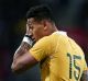 Struggling for form: Israel Folau has not scored a try in 11 successive Rugby Championship Tests.