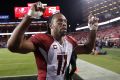 Veteran presence: Larry Fitzgerald scored two touchdowns in the win.